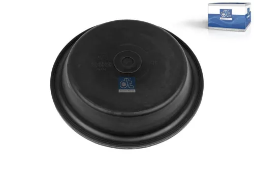 Membrane, spring-loaded cylinder