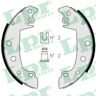 Brake Shoe Set