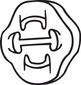 Mount, exhaust system