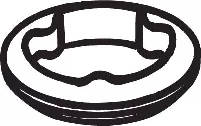 Gasket, exhaust pipe