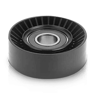 Tensnioner pulley, v-ribbed belt